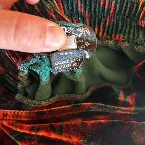 Citron Santa Monica Collection Silk Phoenix Skirt - Picture 13 of 15